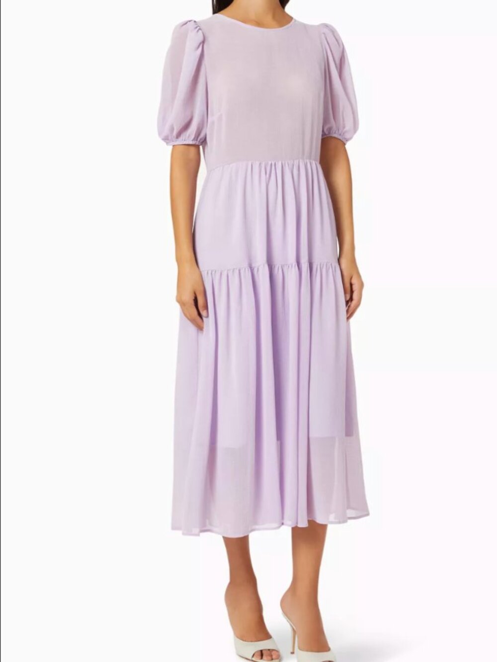 Never Fully Dressed Lilac Midi Dress